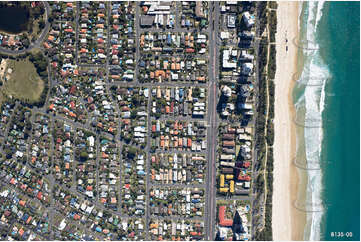Vertical Aerial Photo Burleigh Heads QLD Aerial Photography