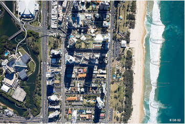 Vertical Broadbeach Aerial Photo QLD Aerial Photography