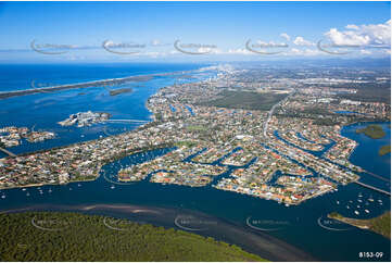 Aerial Photo Paradise Point QLD Aerial Photography