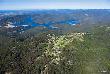 Aerial Photo Lower Beechmont QLD Aerial Photography