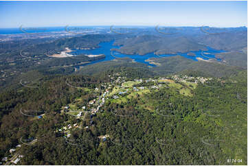 Aerial Photo Lower Beechmont QLD Aerial Photography