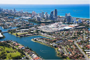 Aerial Photo Mermaid Waters QLD Aerial Photography