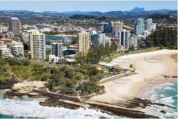 Aerial Photo Coolangatta QLD Aerial Photography