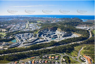Quarry West Burleigh Aerial Photography