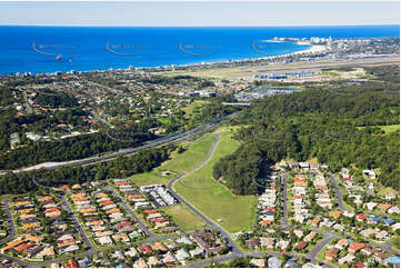 Aerial Photo Currumbin Waters QLD Aerial Photography
