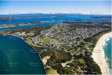 Aerial Photo Blacksmiths NSW Aerial Photography