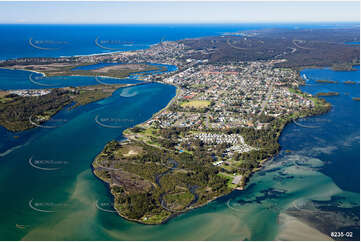 Aerial Photo Swansea NSW Aerial Photography