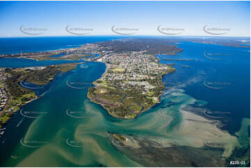 Aerial Photo Swansea NSW Aerial Photography