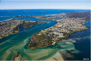 Aerial Photo Swansea NSW Aerial Photography