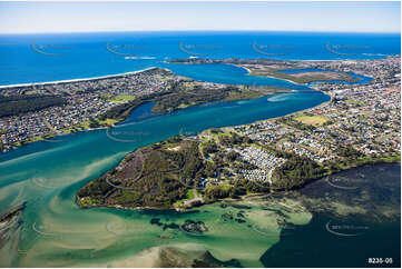 Aerial Photo Swansea NSW Aerial Photography