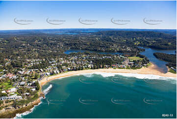 Aerial Photo Avoca Beach NSW Aerial Photography