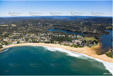 Aerial Photo Avoca Beach NSW Aerial Photography