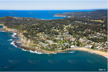 Aerial Photo Avoca Beach NSW Aerial Photography