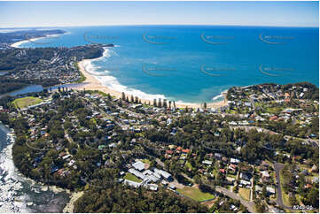 Aerial Photo Avoca Beach NSW Aerial Photography