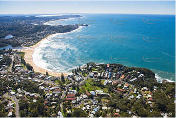 Aerial Photo Avoca Beach NSW Aerial Photography