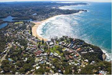 Aerial Photo Avoca Beach NSW Aerial Photography