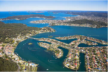 Aerial Photo St Huberts Island NSW Aerial Photography