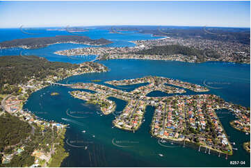 Aerial Photo St Huberts Island NSW Aerial Photography