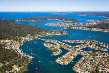 Aerial Photo St Huberts Island NSW Aerial Photography