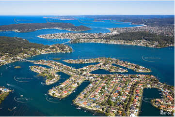 Aerial Photo St Huberts Island NSW Aerial Photography