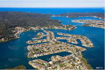 Aerial Photo St Huberts Island NSW Aerial Photography