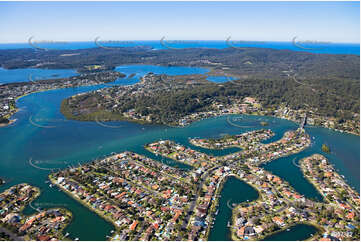 Aerial Photo St Huberts Island NSW Aerial Photography