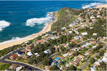 Aerial Photo Forresters Beach NSW Aerial Photography