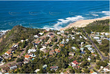 Aerial Photo Forresters Beach NSW Aerial Photography