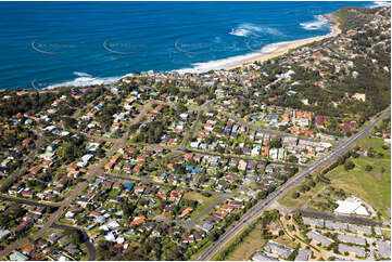 Aerial Photo Forresters Beach NSW Aerial Photography