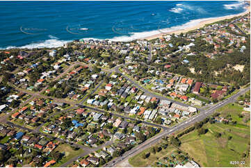 Aerial Photo Forresters Beach NSW Aerial Photography