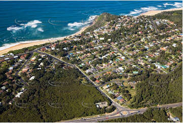 Aerial Photo Forresters Beach NSW Aerial Photography