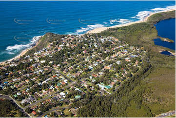 Aerial Photo Forresters Beach NSW Aerial Photography