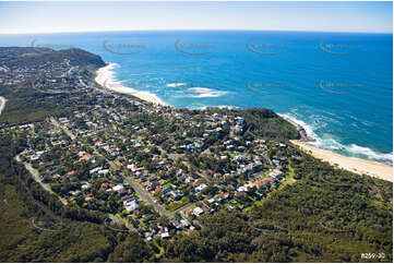 Aerial Photo Forresters Beach NSW Aerial Photography