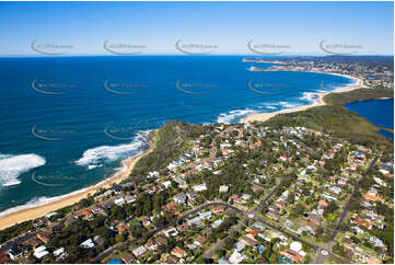 Aerial Photo Forresters Beach NSW Aerial Photography