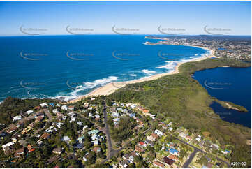 Aerial Photo Forresters Beach NSW Aerial Photography