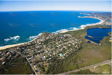 Aerial Photo Forresters Beach NSW Aerial Photography