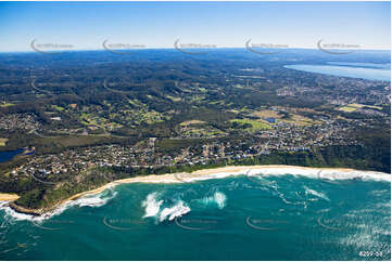 Aerial Photo Forresters Beach NSW Aerial Photography