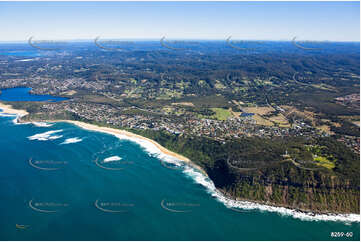 Aerial Photo Forresters Beach NSW Aerial Photography