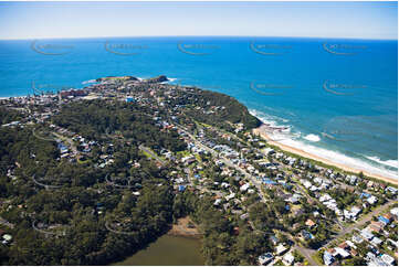 Aerial Photo North Avoca NSW Aerial Photography