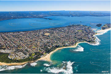 Aerial Photo Blue Bay NSW Aerial Photography