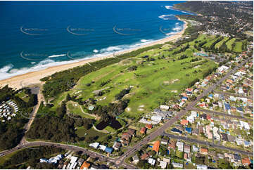 Aerial Photo Shelly Beach NSW Aerial Photography