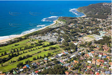 Aerial Photo Shelly Beach NSW Aerial Photography
