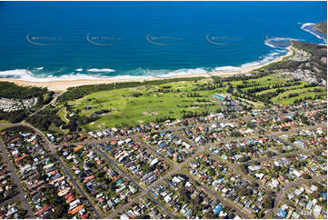 Aerial Photo Shelly Beach NSW Aerial Photography