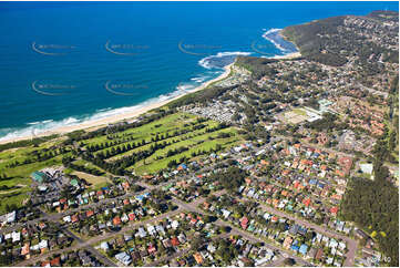 Aerial Photo Shelly Beach NSW Aerial Photography