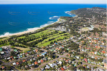 Aerial Photo Shelly Beach NSW Aerial Photography