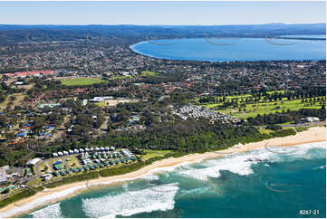 Aerial Photo Shelly Beach NSW Aerial Photography