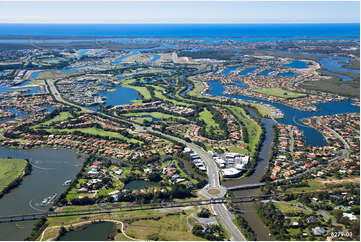 Aerial Photo Hope Island QLD Aerial Photography