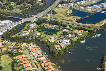 Aerial Photo Helensvale QLD Aerial Photography