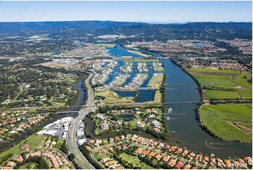 Aerial Photo Helensvale QLD Aerial Photography