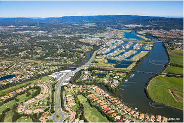 Aerial Photo Helensvale QLD Aerial Photography